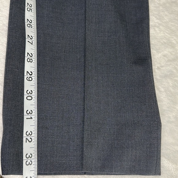 Bartorelli Napoli Super 140’s Australian Wool Gray Flat Front 38R - Picture 11 of 11